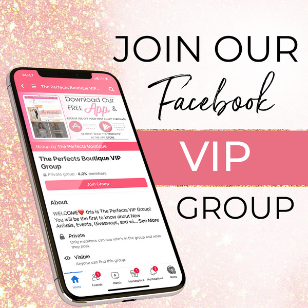 Join our Facebook VIP group 