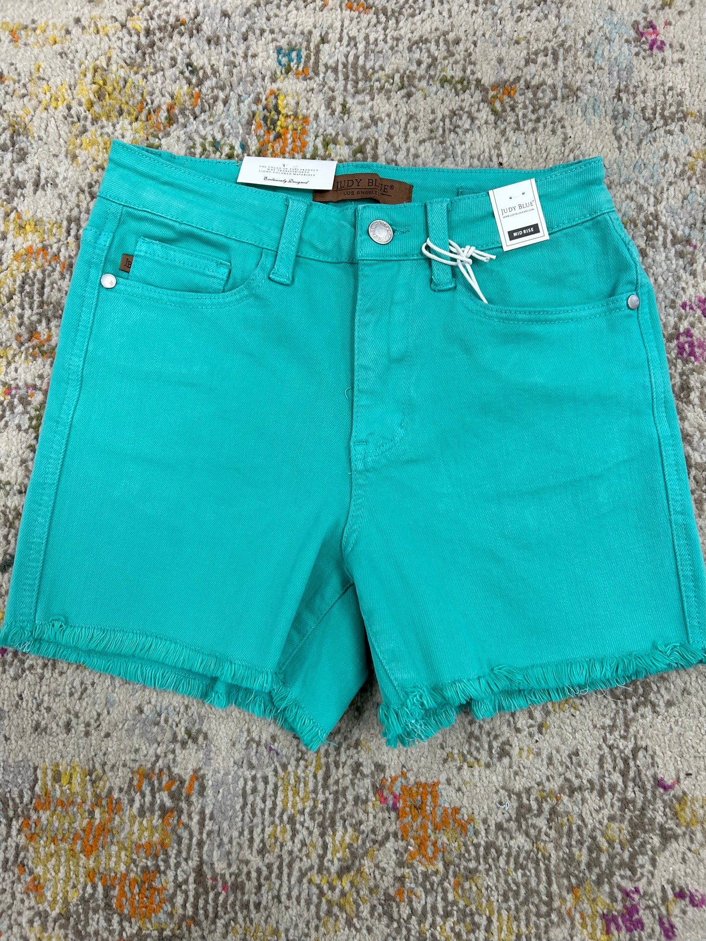 Judy Blue Aquamarine Shorts