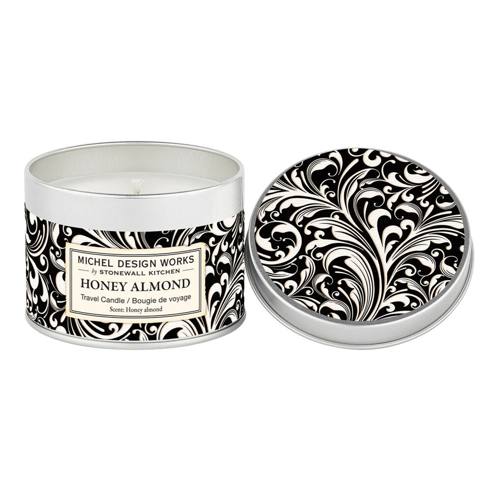 MDW Honey Almond Travel Candle