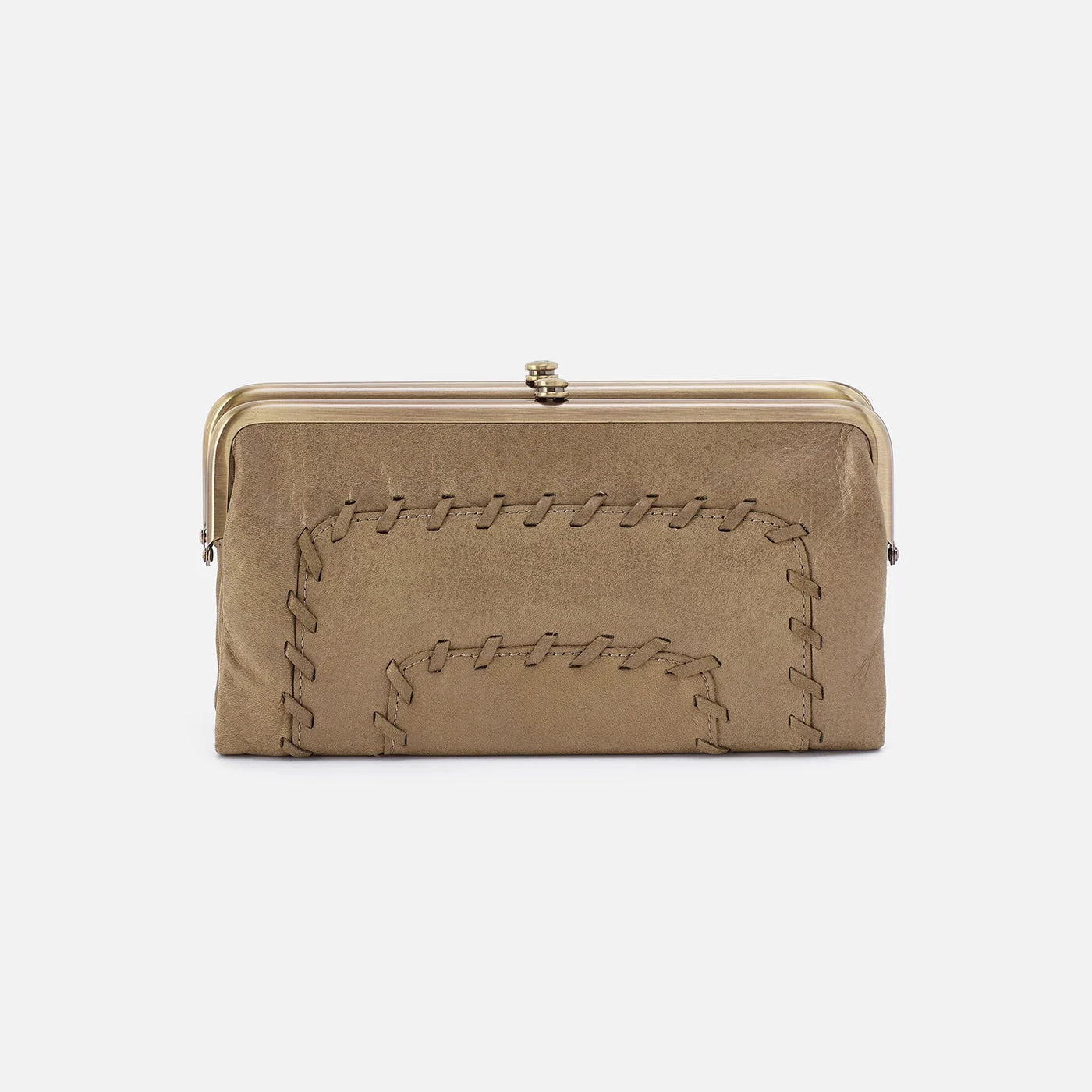 Hobo Lauren Clutch Wallet Burnished Sage