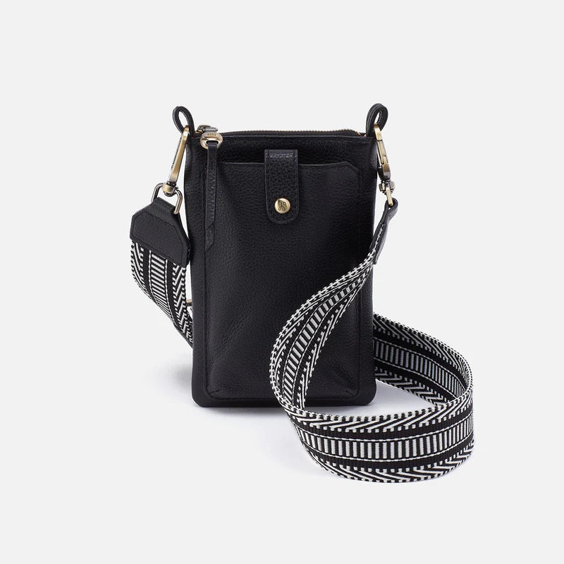 Hobo Cass Phone Crossbody Black