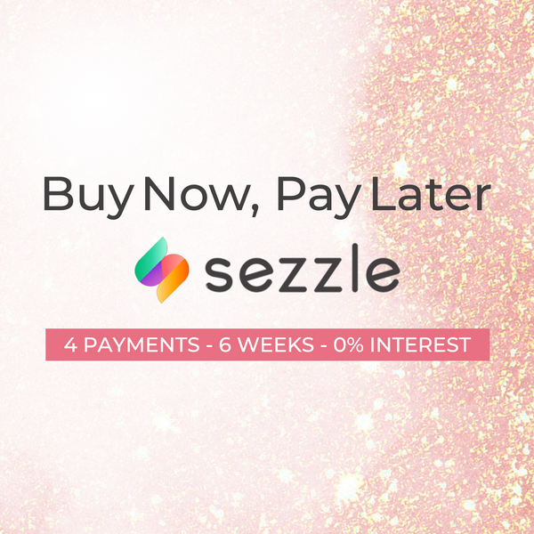 Buy now, pay later. Sezzle  4 payments 6 weeks 0% interest