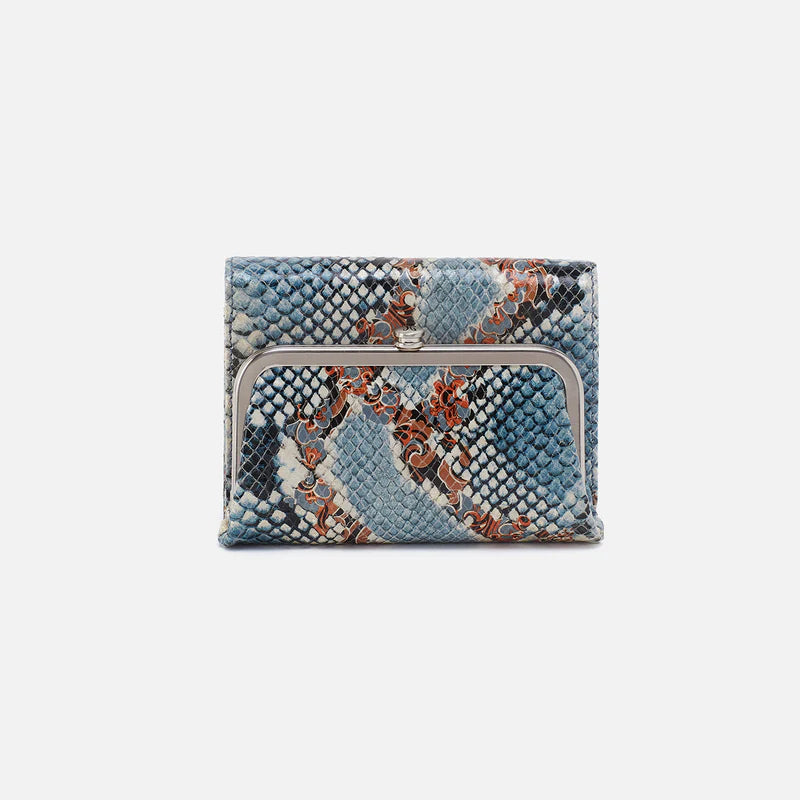 Hobo Robin Wallet Blue Tempest