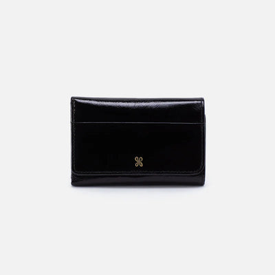 Hobo Jill Trifold Wallet Black