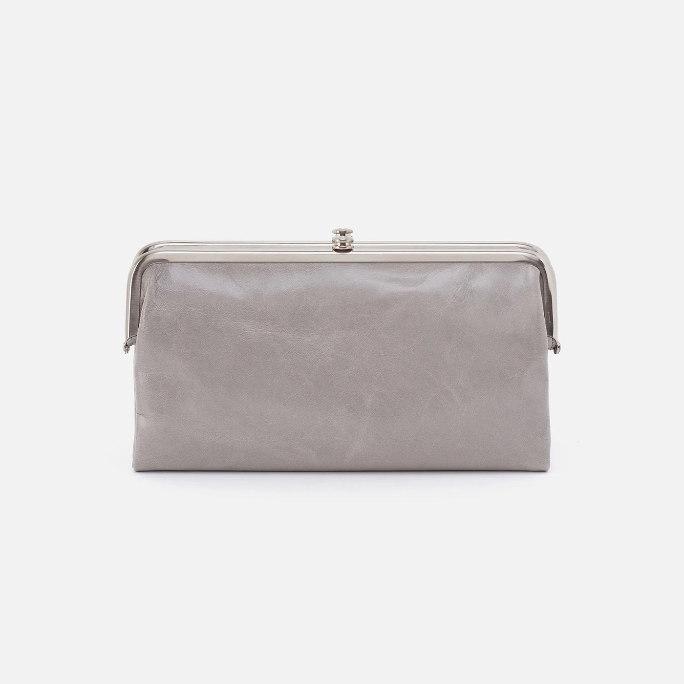 Hobo Lauren Clutch Wallet Light Grey