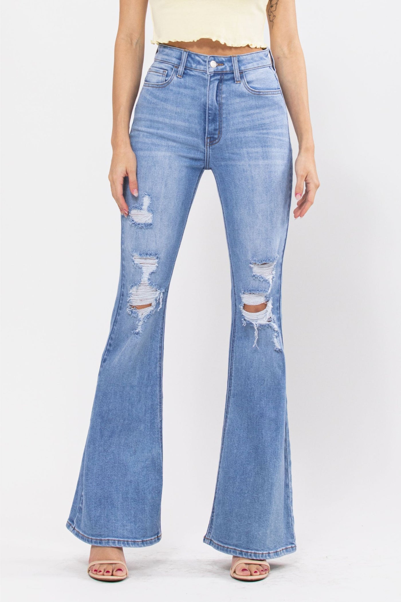 Frizzle Distressed Jeans