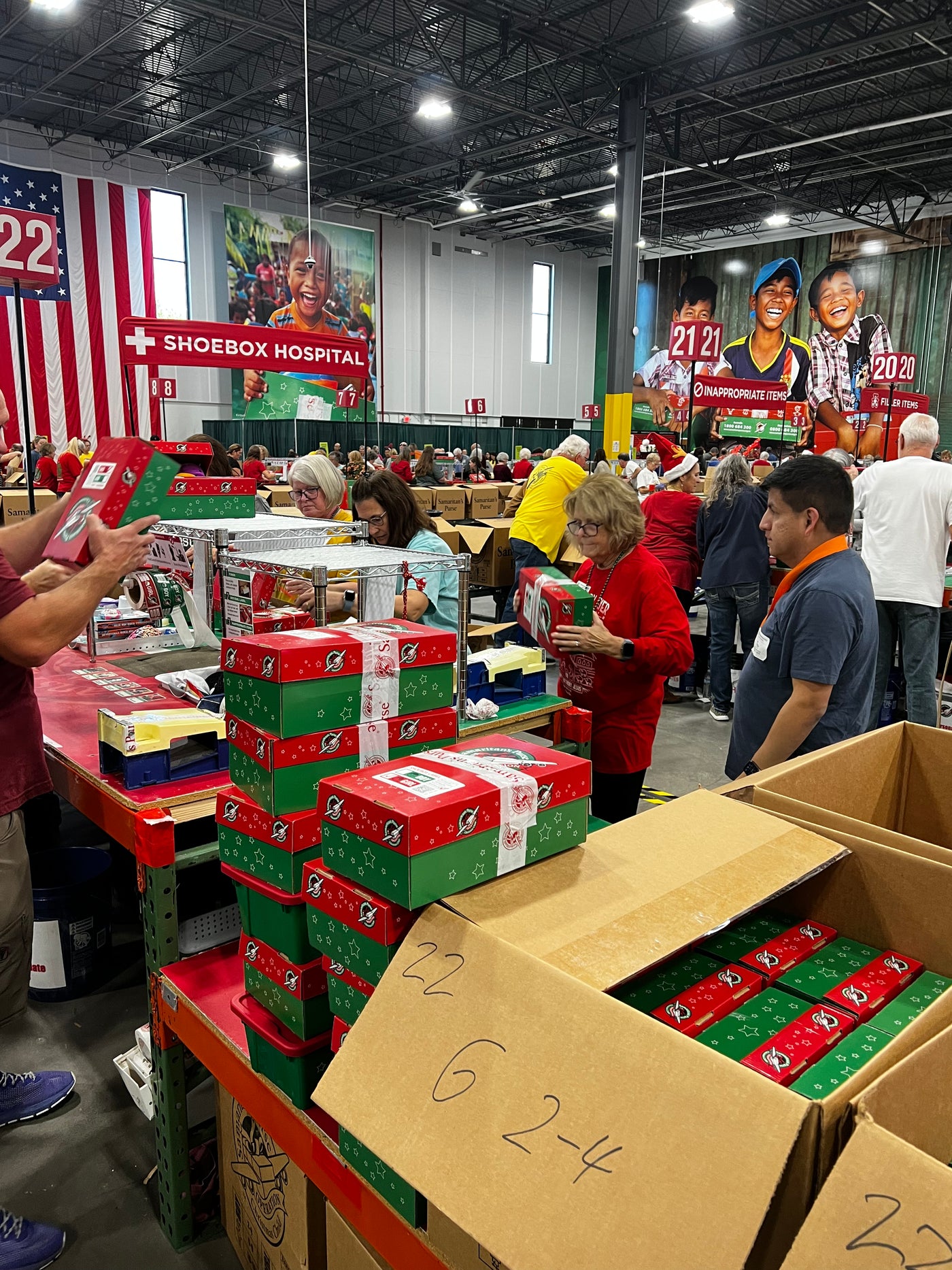 Perfects Give Event- Operation Shoebox Event