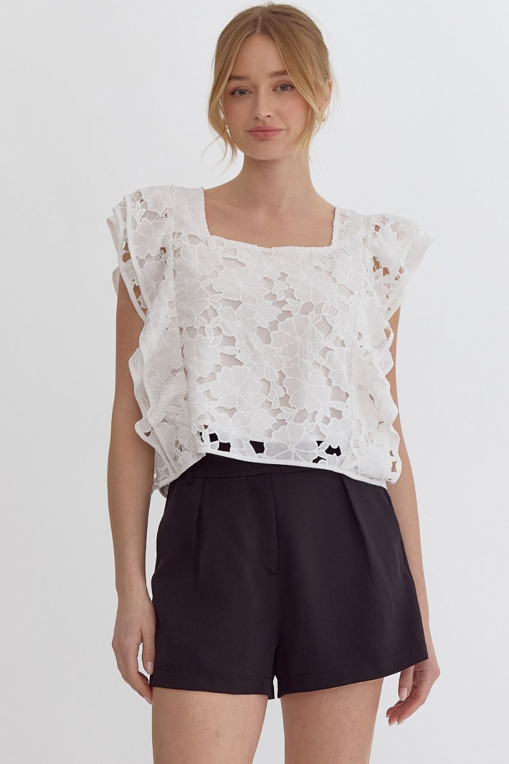 Giving Grace Lace Top